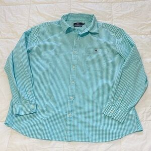 Vineyard Vines Men’s Checkered Button Down Shirt